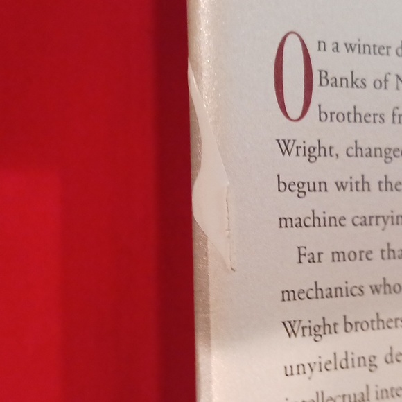 1st Edition David McCullough  The Wright Brothers Hardcover Book - Picture 11 of 12